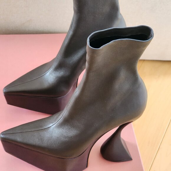 Never Worn Cult Gaia Kamari platform sock boots sz 40 - Picture 3 of 9